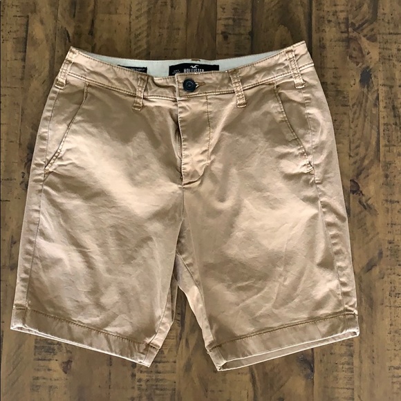 skinny khaki shorts